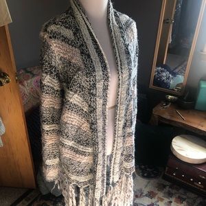Fringe sweater